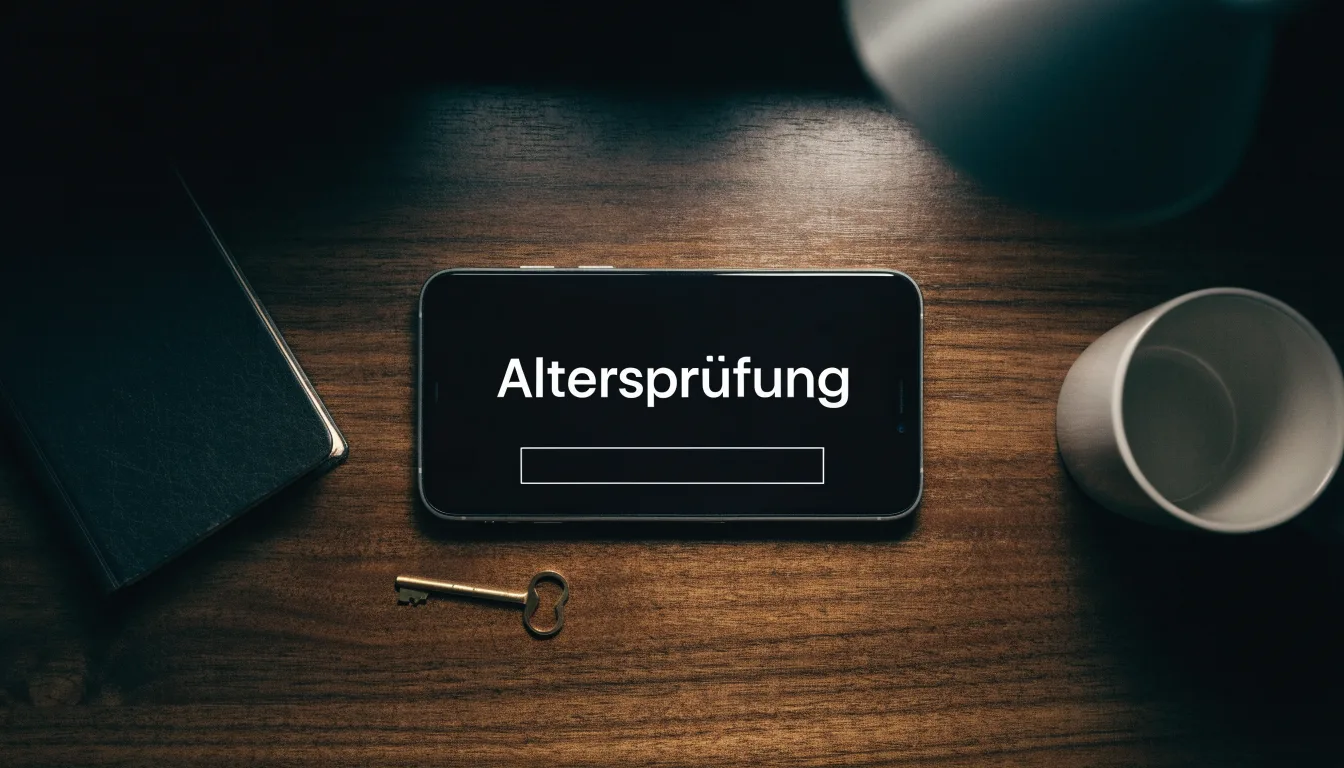 Eine alte Steinbrücke über einen ruhigen Fluss, dahinter Häuser mit Ziegeldächern und bewaldete Hügel.