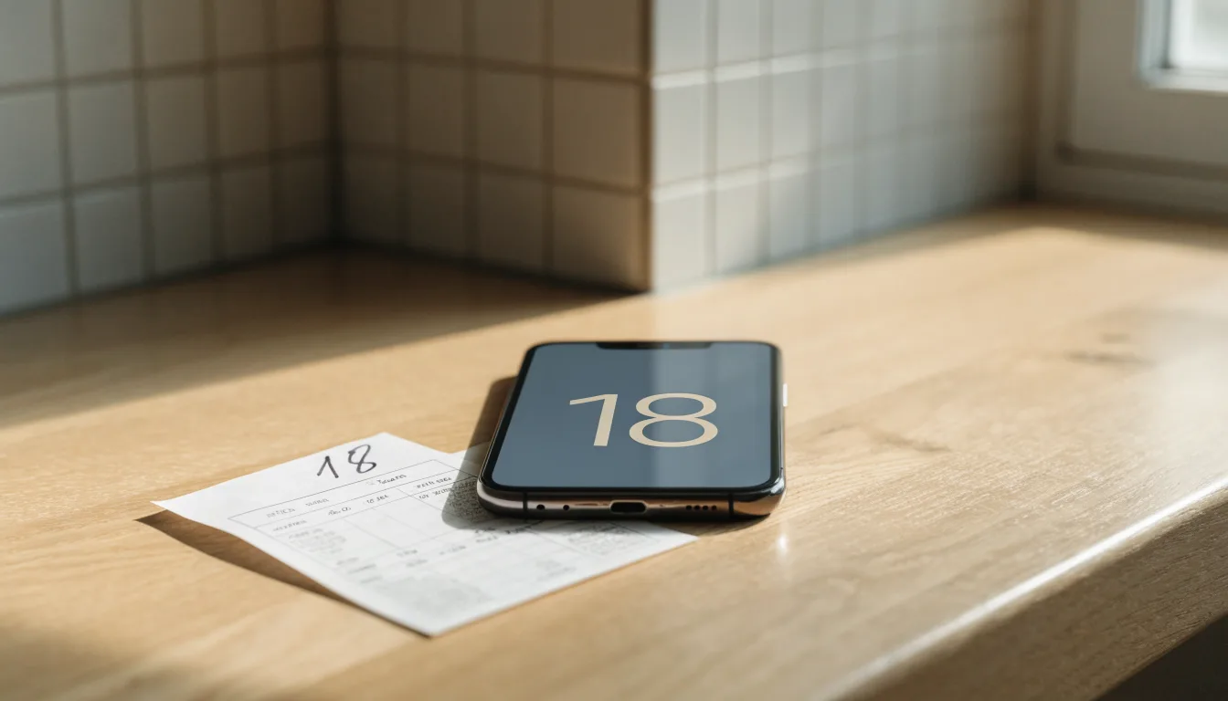 Ein Holzsteg führt über einen ruhigen Bergsee zu einem kleinen Bootshaus, über dem Wasser hängt Morgennebel.