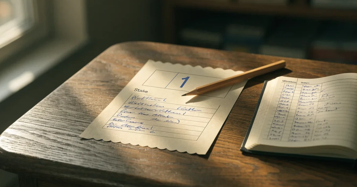 Ein Taschenrechner und ein Bleistift liegen auf kariertem Papier, auf dem nur handgezeichnete Striche und Kreise zu sehen sind.